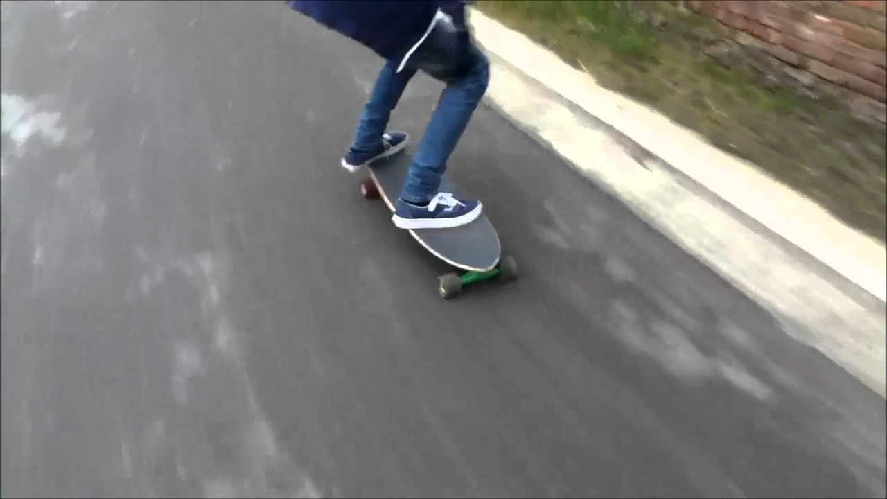 180 Slide On A Longboard