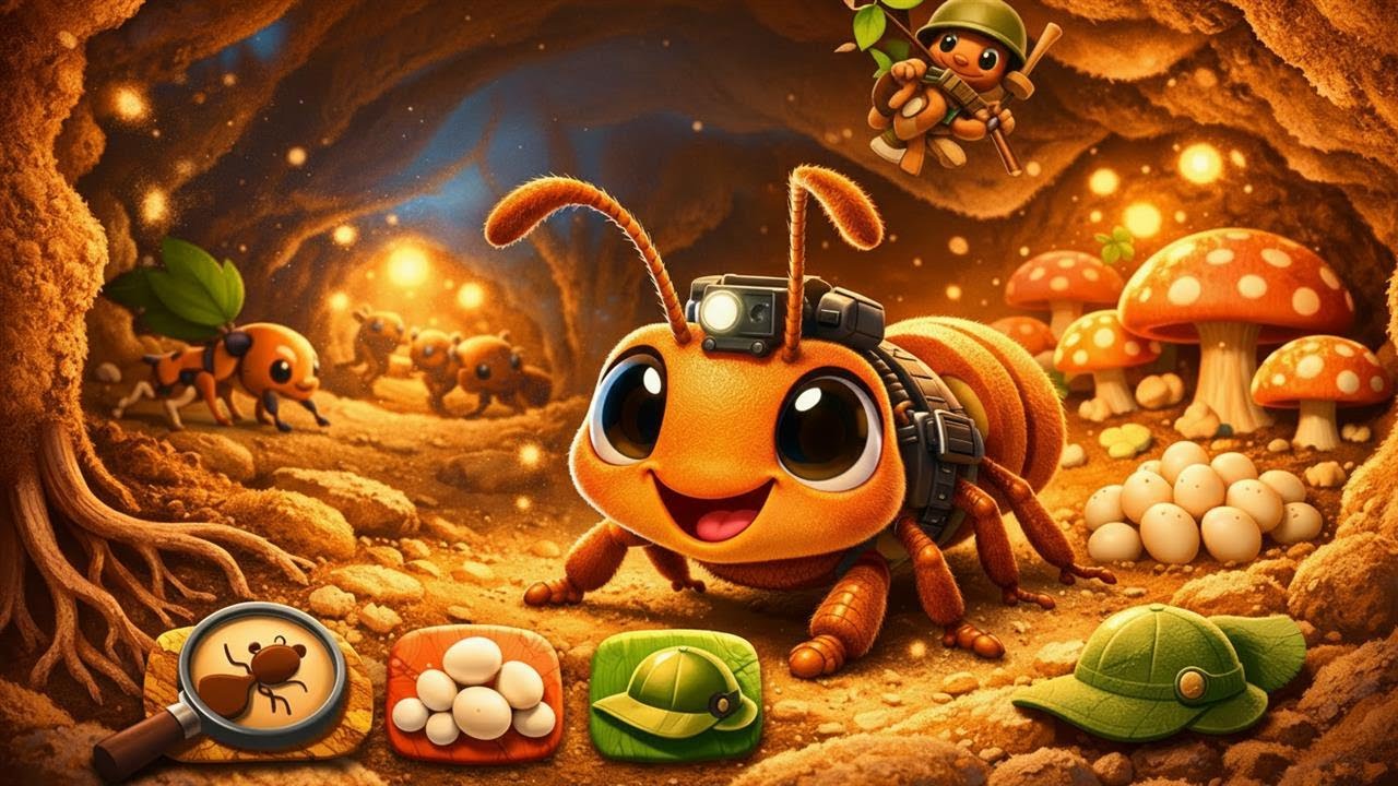 🐜 Tilla, a Termesz – Fedezd fel a föld alatti kalandokat & oktató szórakozást gyerekeknek! 🌿