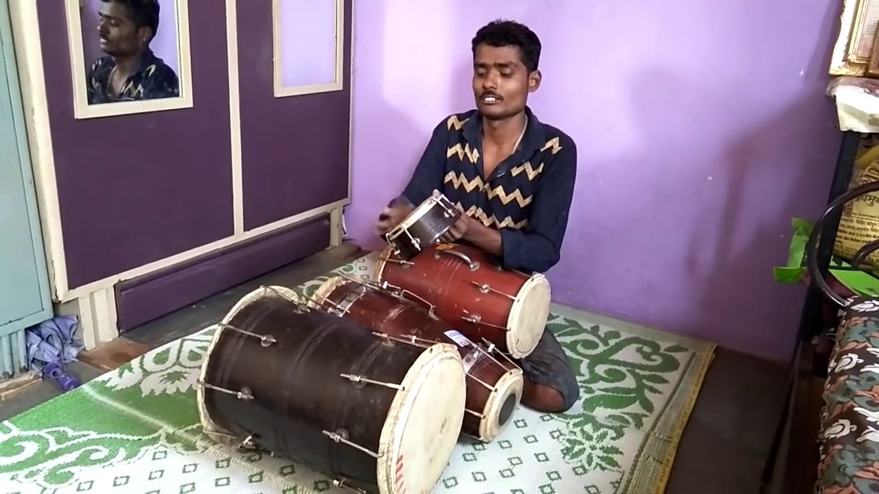 निलेश देवकुळे सोलो ढोलकी, ढोलक, दिमडी, गजाढोल.