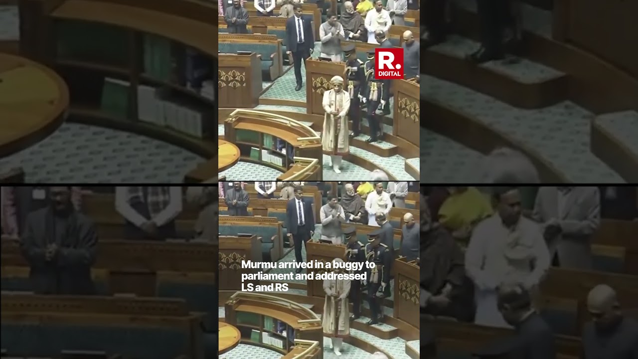 President Murmu Addresses Joint Parliament Sitting, Kicks off Union Budget Session 2024