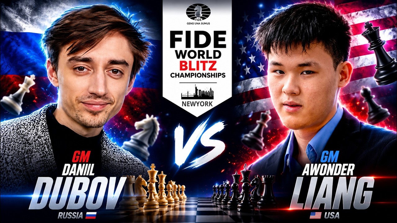 GM Daniil Dubov vs GM Awonder Liang