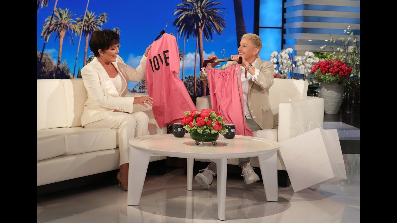 Ellen Gets Kris Jenner Ready to Deliver Her Next Grandchild
