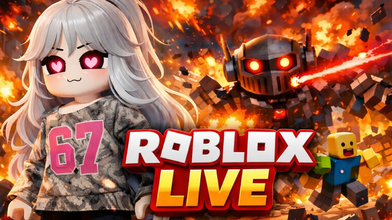 🔴Playing Roblox With Every Viewer Live #shorts #roblox 5