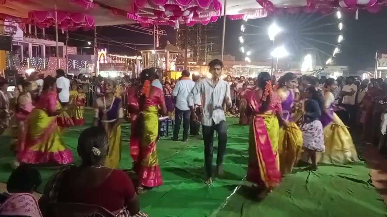 జై శ్రీకృష్ణ కోలాటం సేవ బృందం చల్ల చింతలపూడి బృందం దెందులూరు ఏలూరు జిల్లా మహాశివరాత్రి ఉత్సవాలు 2026