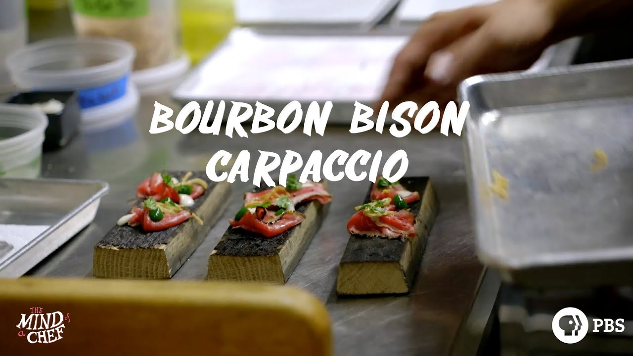 Chef Edward Lee Makes Bourbon Bison Carpaccio