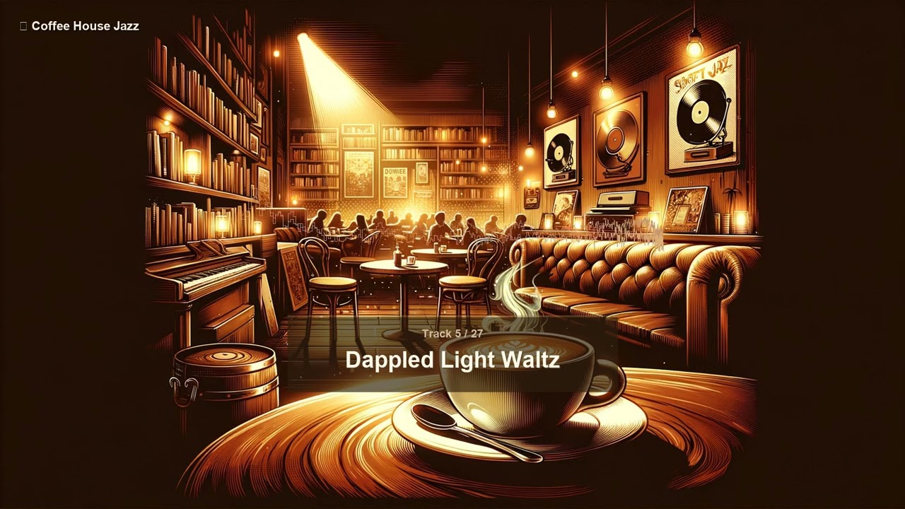 Cozy Coffeehouse Jazz | 아늑한 커피하우스 재즈 ☕️🎶 Perfect for Relaxation