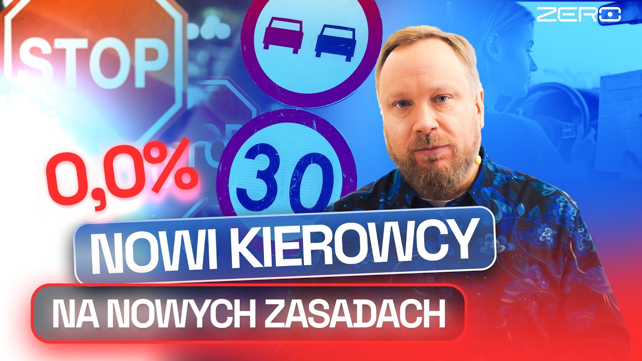 NOWE PRAWO DROGOWE DLA MŁODYCH KIEROWC&Oacute;W. PRAWKO OD 17 ROKU ŻYCIA, ALE TYLKO Z DOROSŁYM OPIEKUNEM