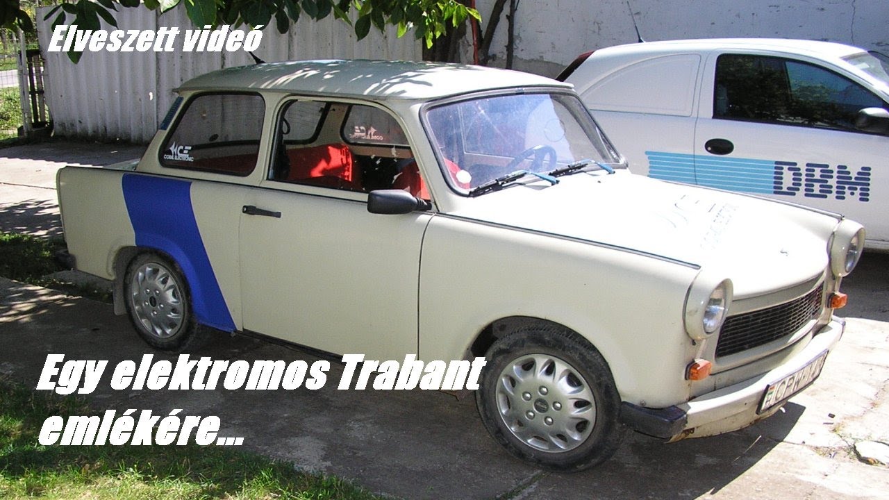 Egy Elektromos Trabant emlékére.(Elveszett archív videó)