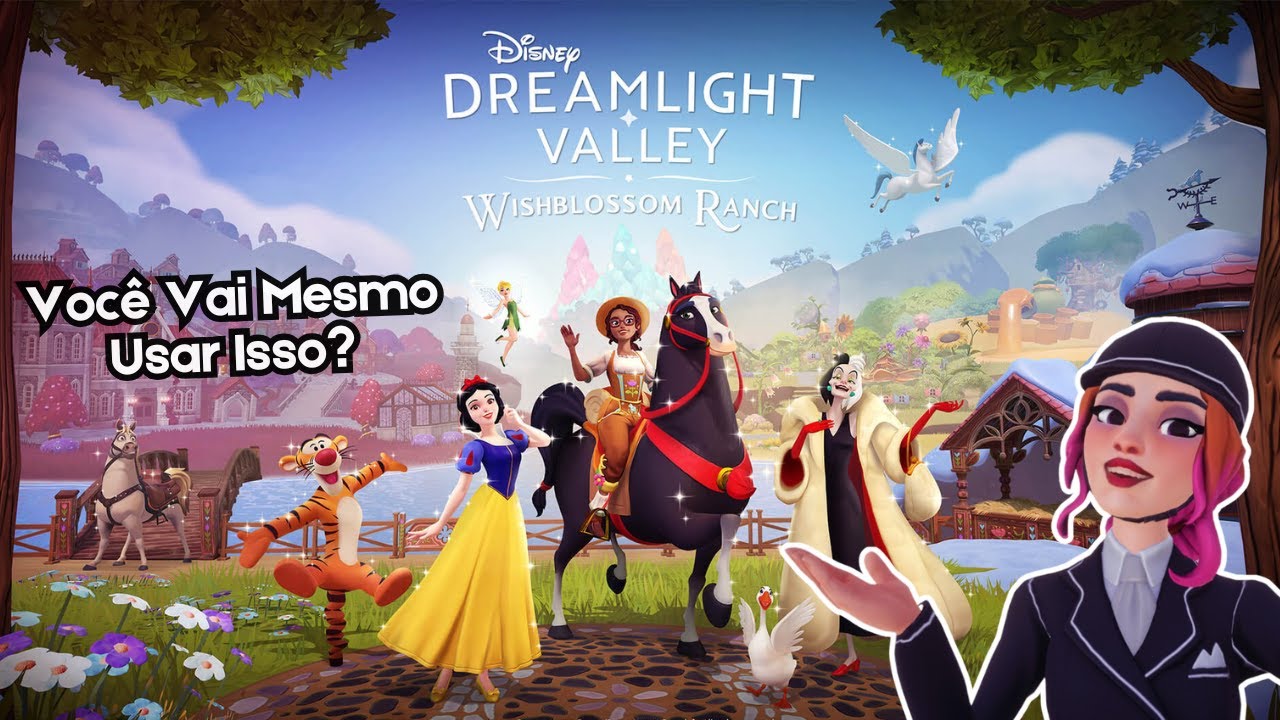 DISNEY DREAMLIGHT VALLEY - VOCÊ VAI MESMO USAR ISSO? MISSÃO CRUELLA LVL 4