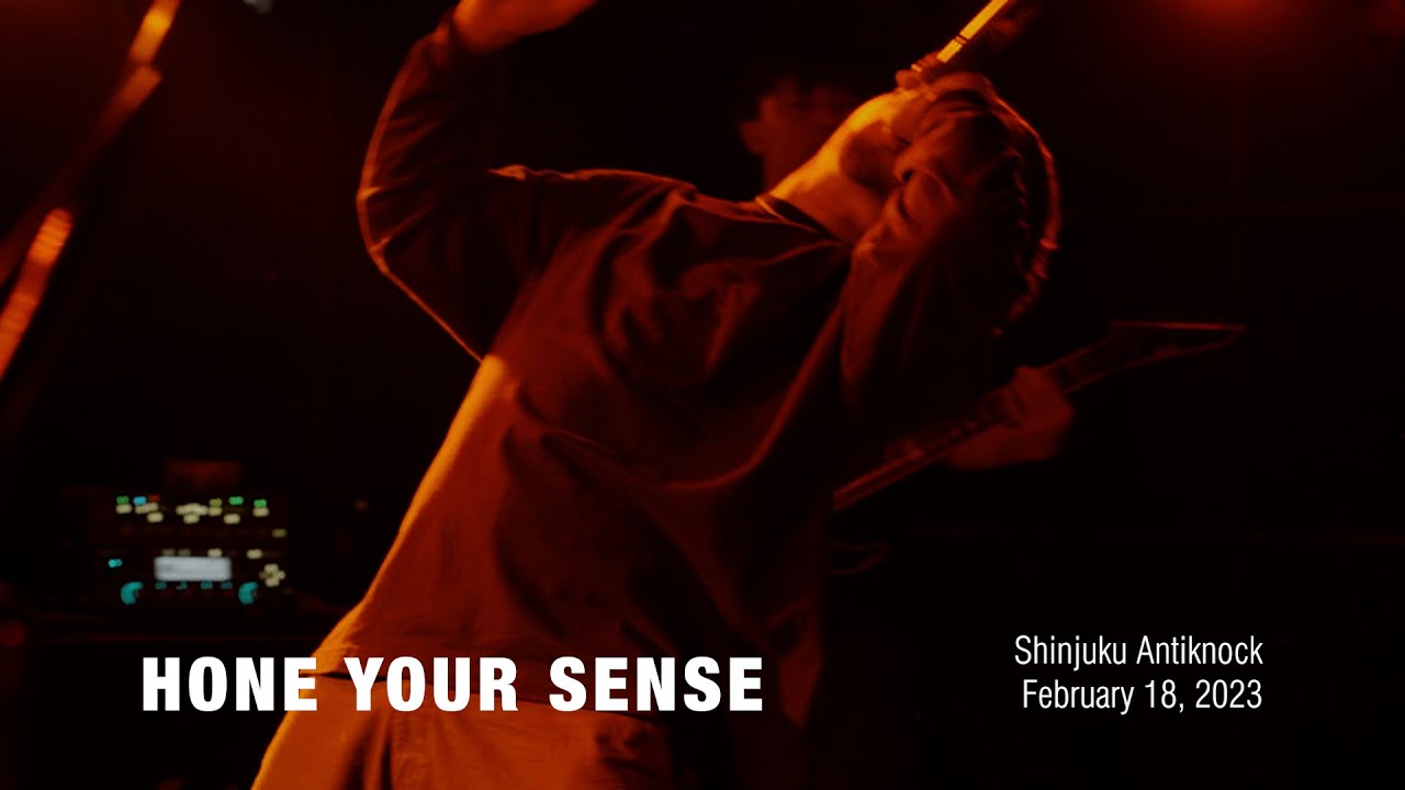 ⌜ nbv ⌟  |  HONE YOUR SENSE @ Shinjuku Antiknock – 18 February 2023
