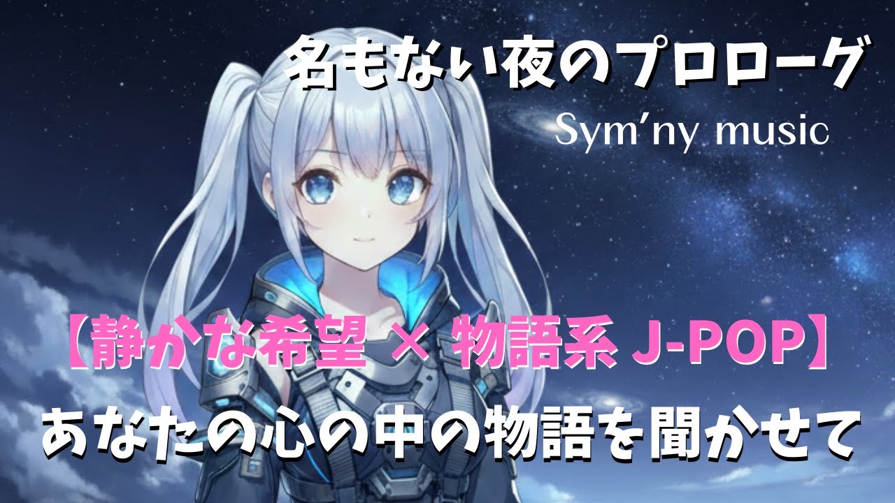 【癒しのJpop】 孤独な夜も、物語の最初の1ページ　この曲は、ひとりぼっちの夜に訪れる静かな希望の瞬間を描いています