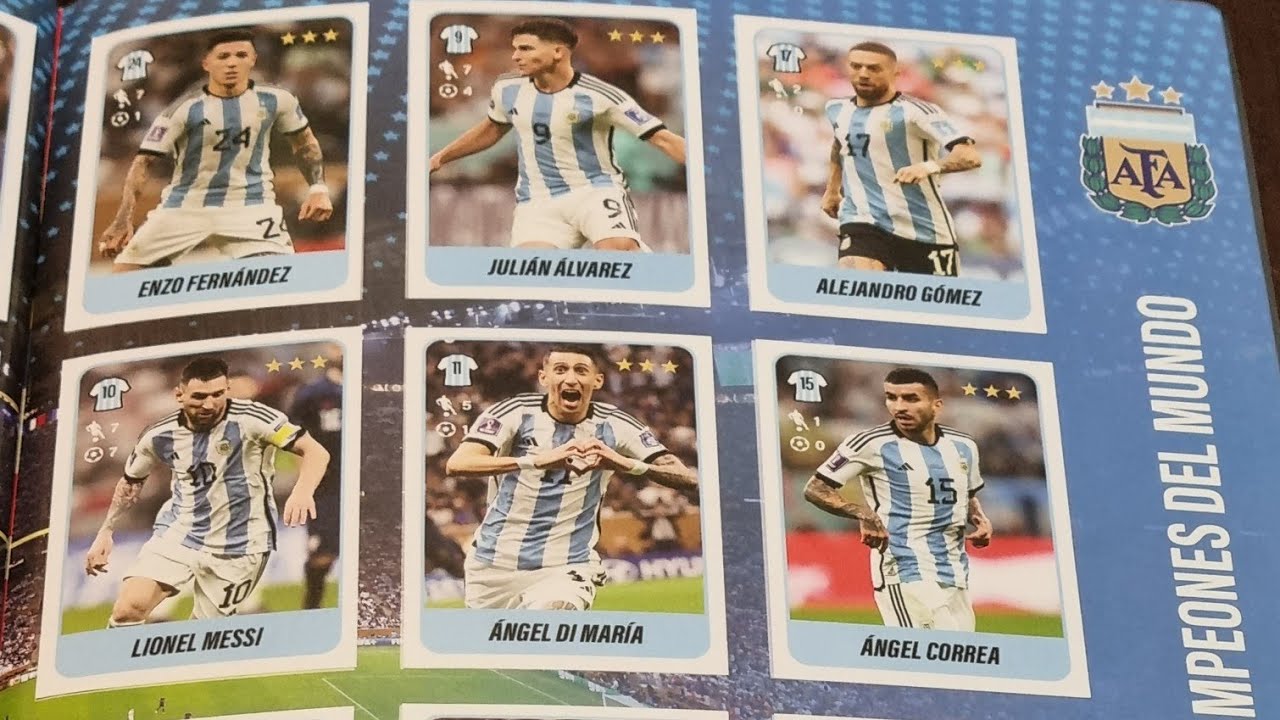 Album Torneo 2023 🇦🇷 Completo #Panini #futbolargentino #Messi #parallel #Boca #River #Racing #casla