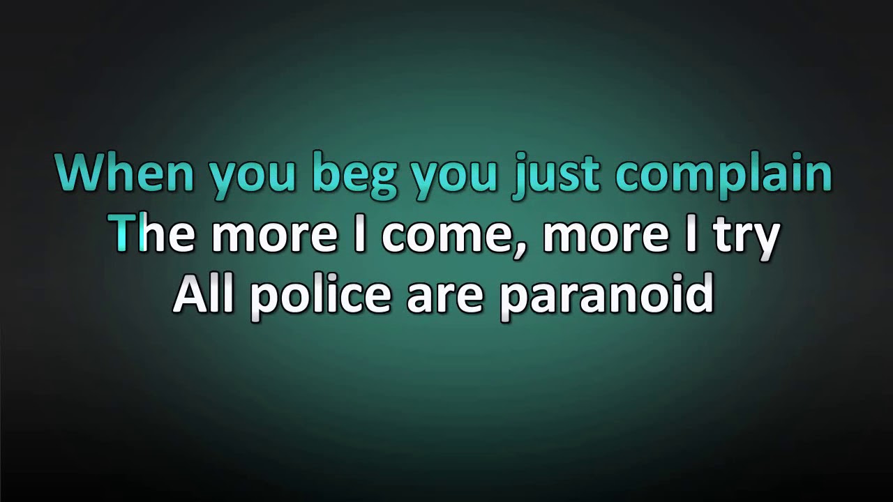Bush - Comedown (Karaoke)