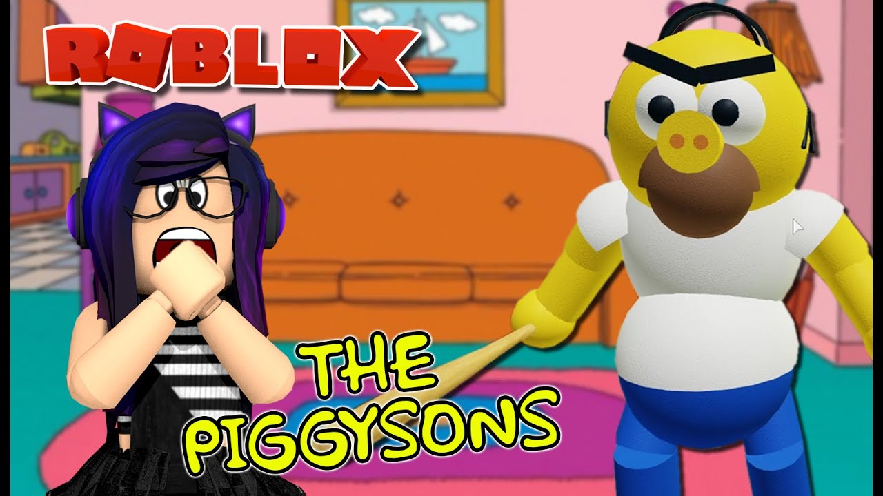 Homero me Atrapa | THE PIGGYSONS | Kori Roblox