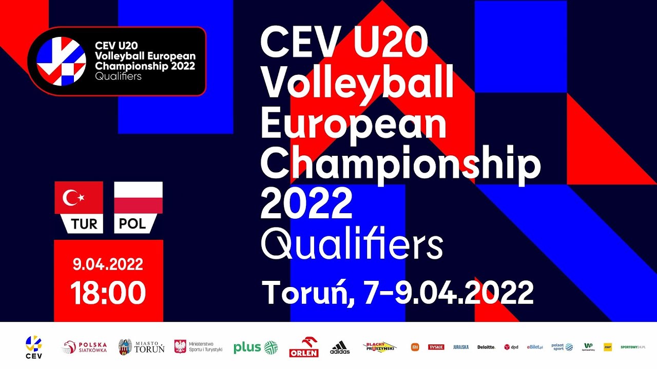 LIVE | Turkey vs. Poland | CEV U20 Volleyball European Championship 2022 Qualifiers | Men