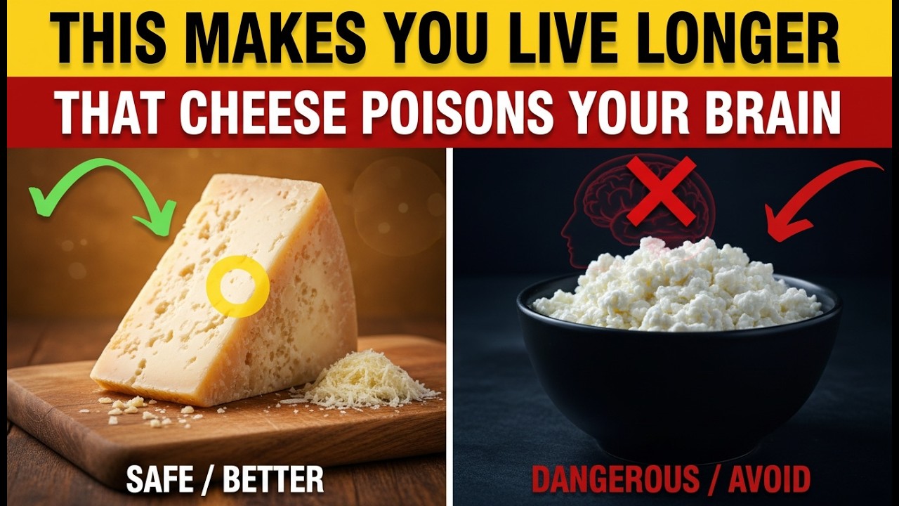 Over 60? STOP Eating These 4 Cheeses (Choose These Instead!) | Senior Health Tips