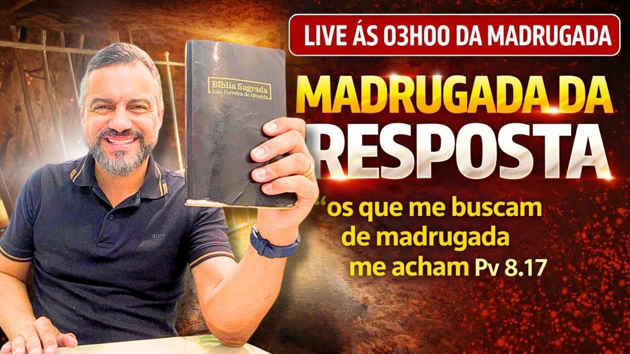 ORAÇÃO AO VIVO COM BISPO CARLOS ARAUJO