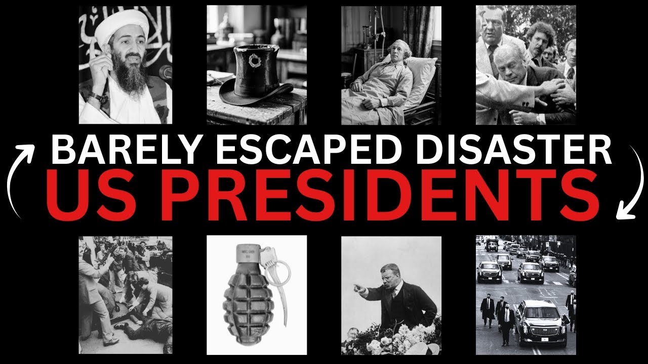 20 Times US Presidents Barely Escaped Disaster | US History for Sleep