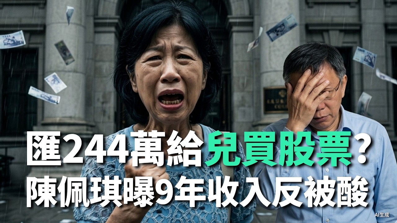 匯兒244萬買股票成鐵證？陳佩琪稱：木可錢是我們辛苦賺來！【頭家來開講 Part3】2026.04.15