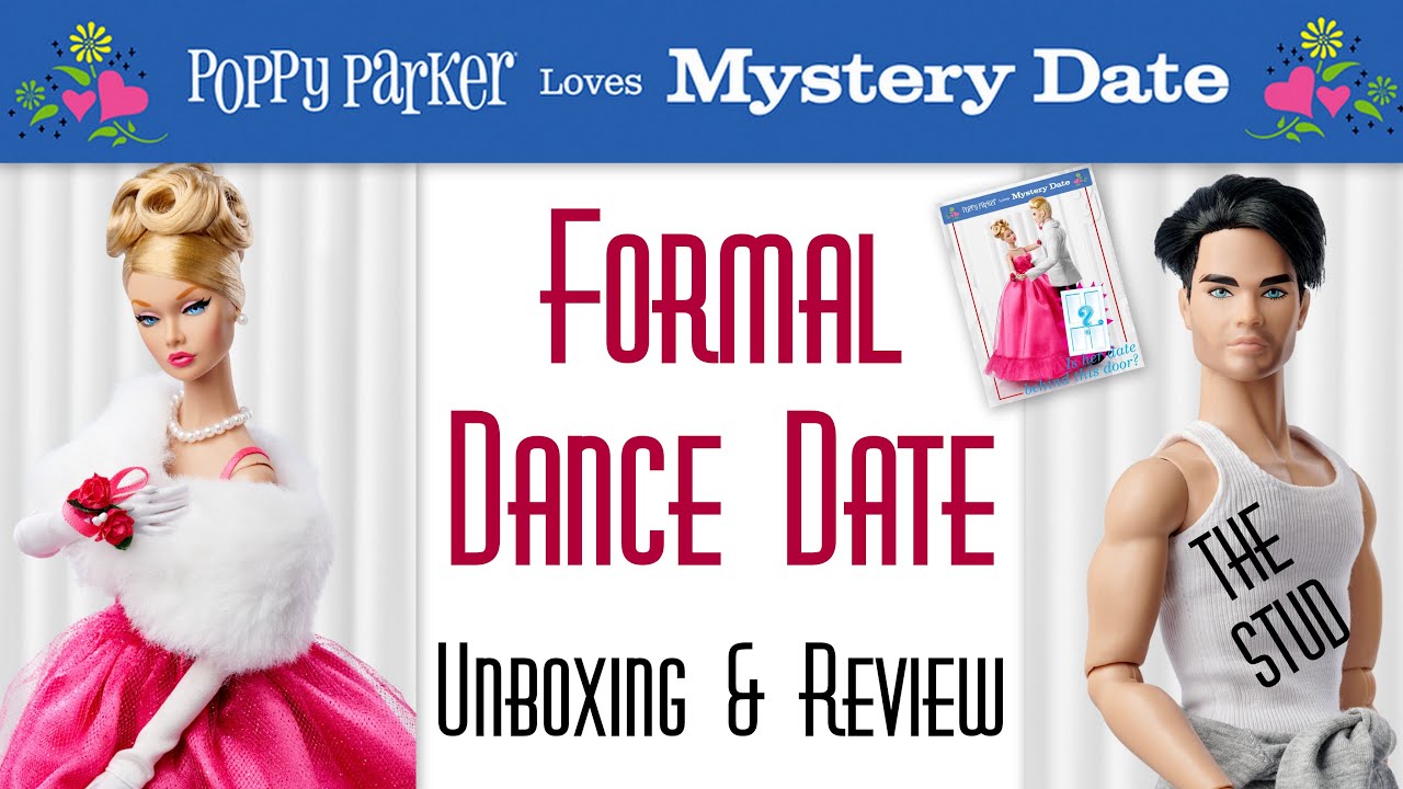 STUD ALERT! 🚨 POPPY PARKER LOVES MYSTERY DATE FORMAL DANCE 2 DOLL GIFT SET 👑 ECW 🌎 UNBOXING & REVIEW