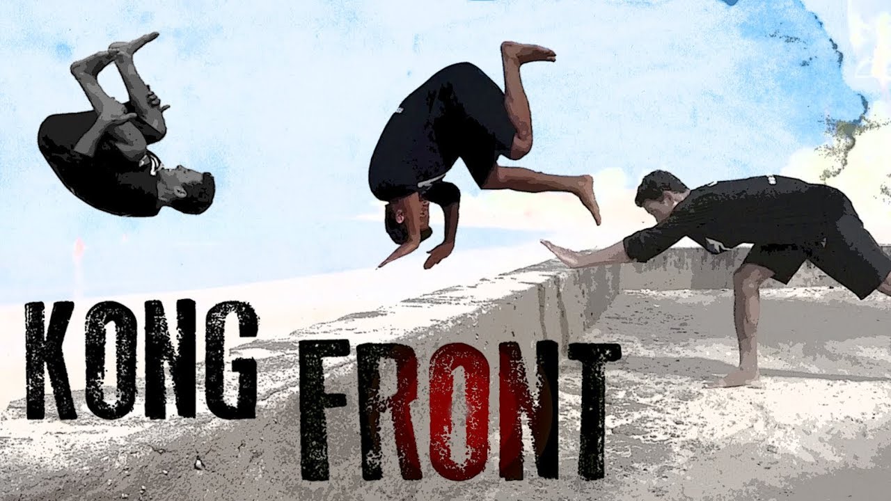 Aprenda o KONG FRONT (Kong Vault + Front Flip) | Combos do Parkour