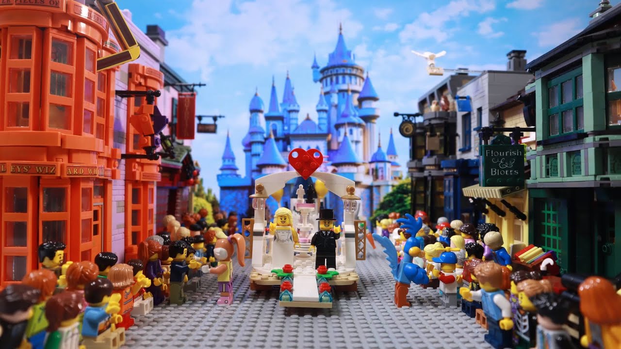 LEGO 'Amusement Park' | Stop Motion Animation