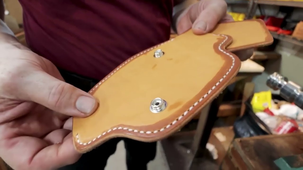 Carjacker Holster   This Is How It's Made With Andrews Custom Leather 1080p