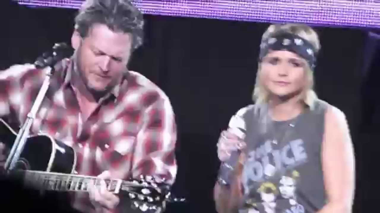 Blake Shelton and Miranda Lambert  2015 Wichita