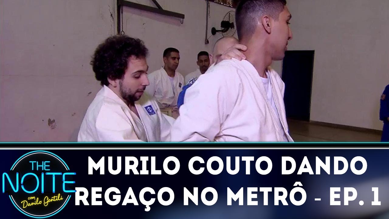 Murilo Couto dando um regaço no Metrô - Ep. 1 | The Noite (17/09/18)