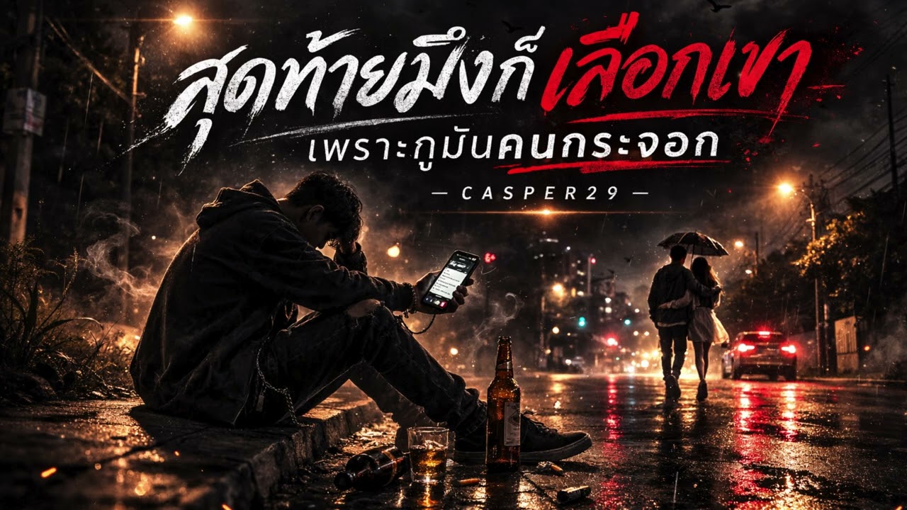 สุดท้ายมึงก็เลือกเขา – Casper29 (เพราะกูมันคนกระจอก) [Official Audio]