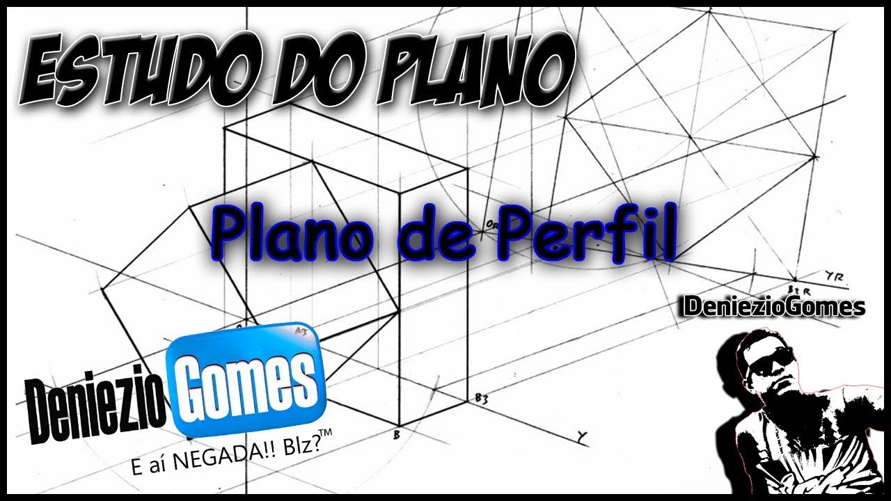 Geometria Descritiva - PLANO DE PERFIL