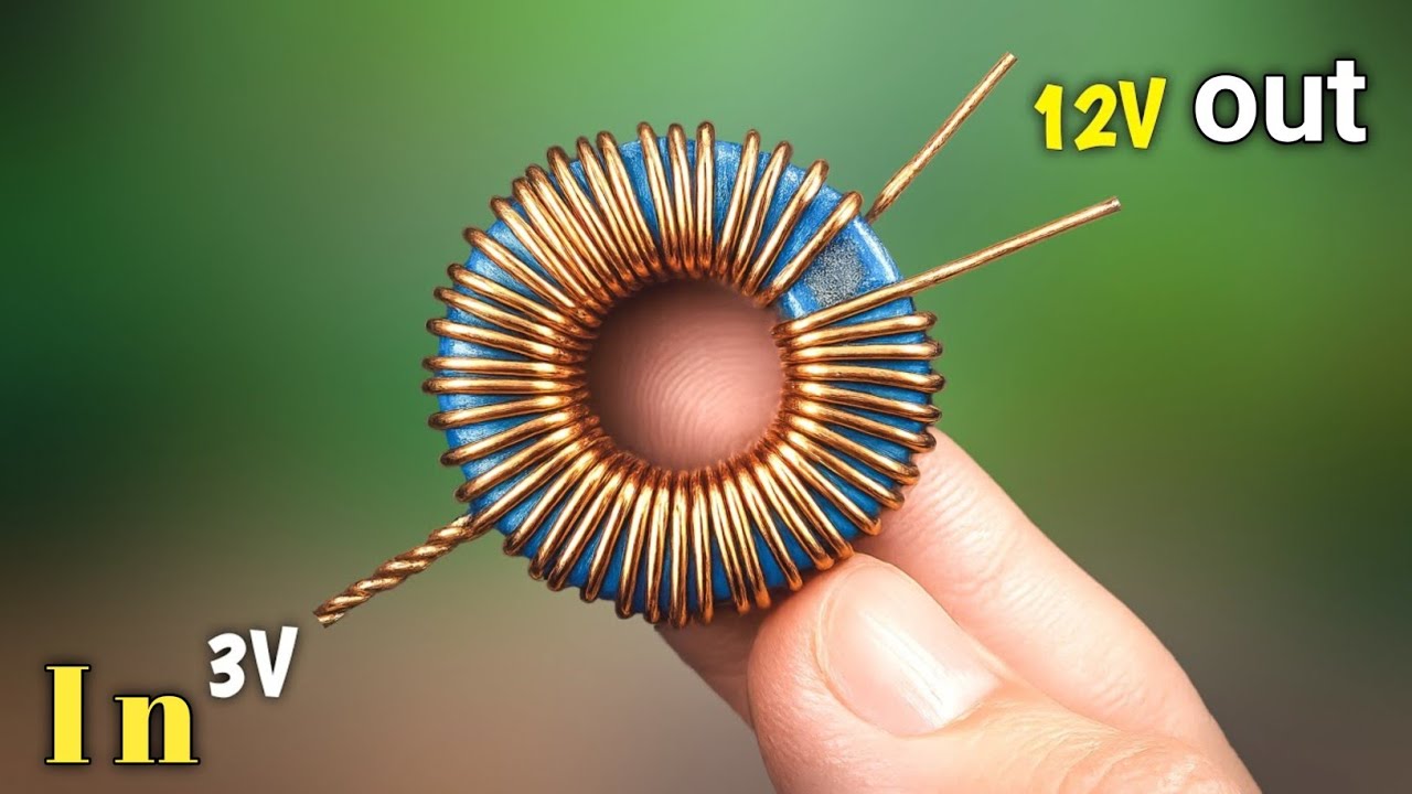 Simple booster circuit ! From 3.3V to 12VConverte ! Simple DIY Boost