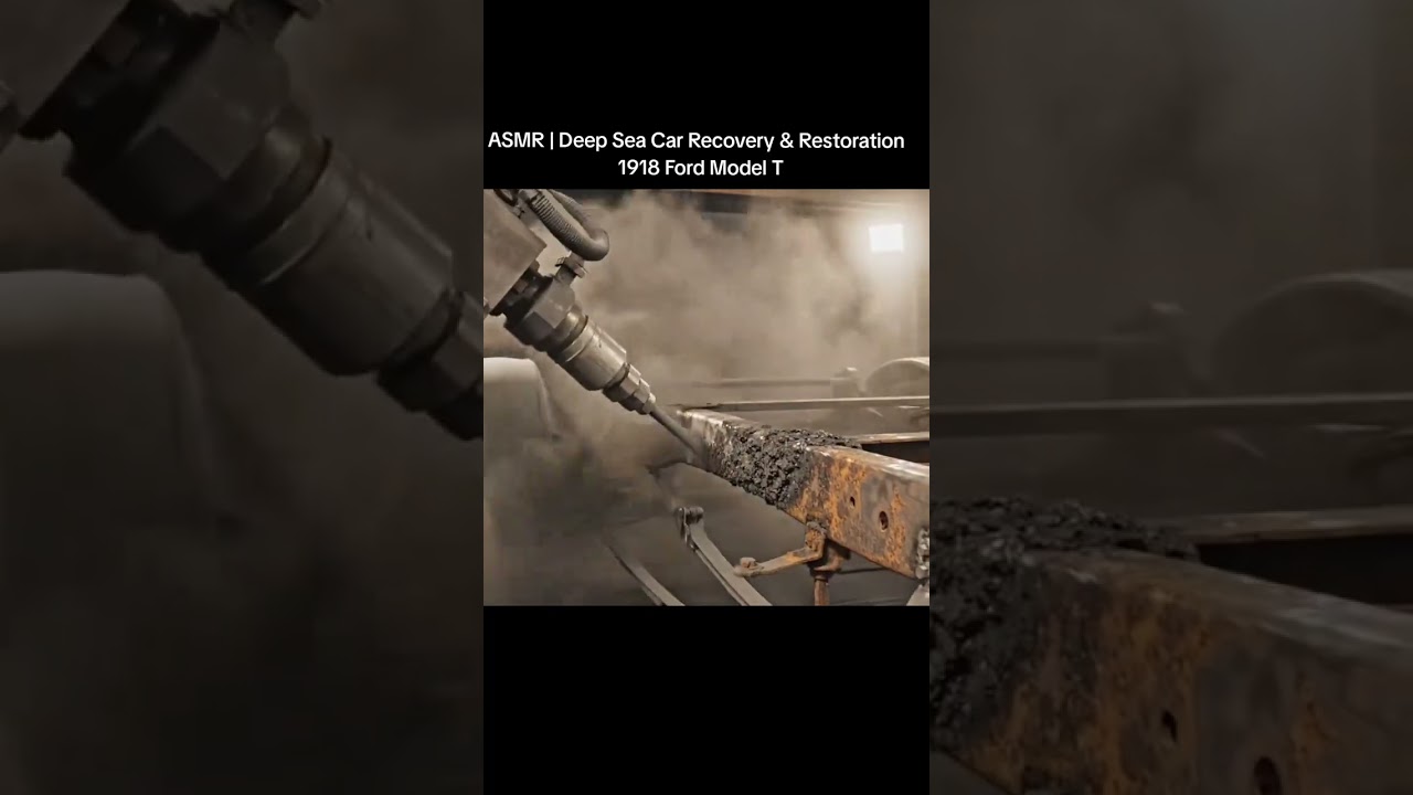 ASMR | Deep Sea Car Recovery & Restoration – 1918 Ford Model T 