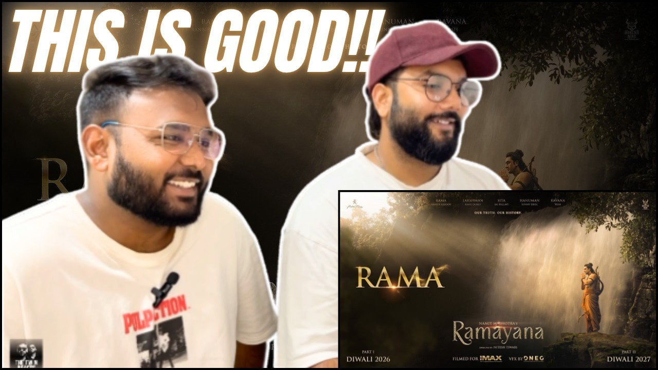 Rama - Ranbir, Yash & A.R. Rahman | REACTION | THE TWIN REACTS