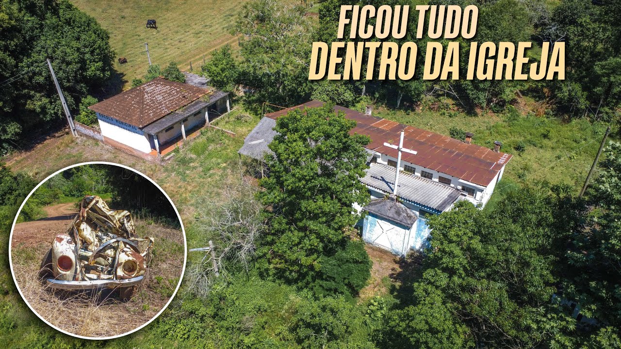 CASAS, IGREJA E ATÉ CARRO ABANDONADOS DE PORTAS ABERTAS!