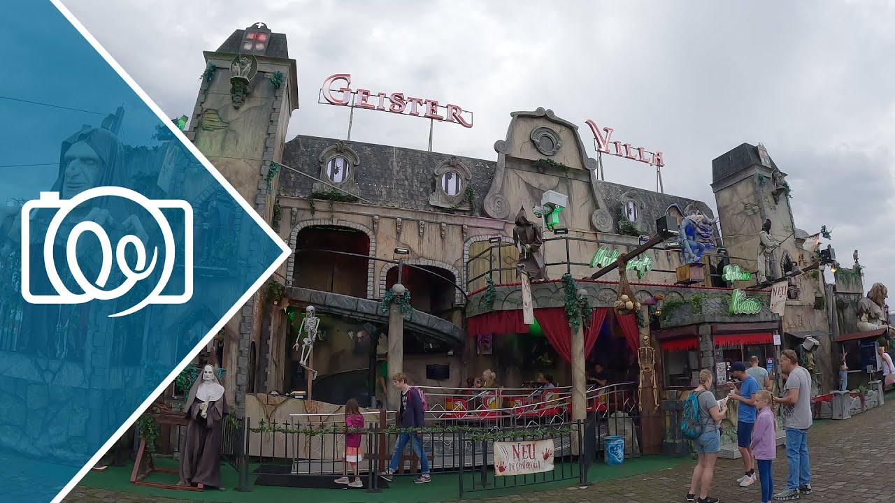 Geister Villa (Molengraft / Sipkema) @ Rheinkirmes D&uuml;sseldorf 2023 - 4K Onride / POV Video
