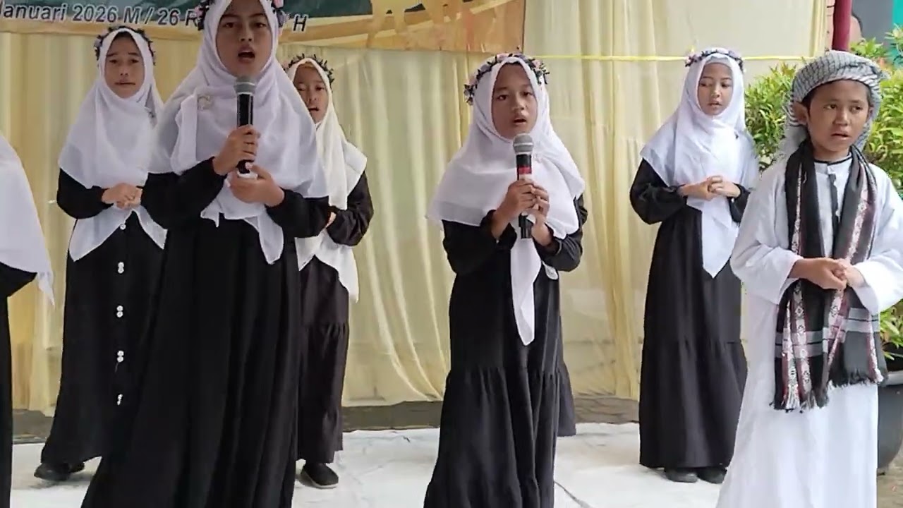 Team Kelas 4 Peringatan Isra mi'raj SDN Jerang Barat