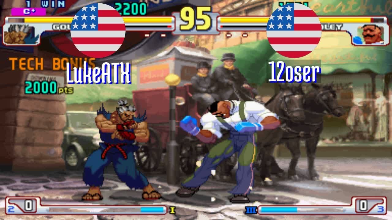 FT3 @sfiii3nr1: LukeATX (US) vs 12oser (US) [SF III 3rd Strike sfiii sf3 Fightcade] Mar 12