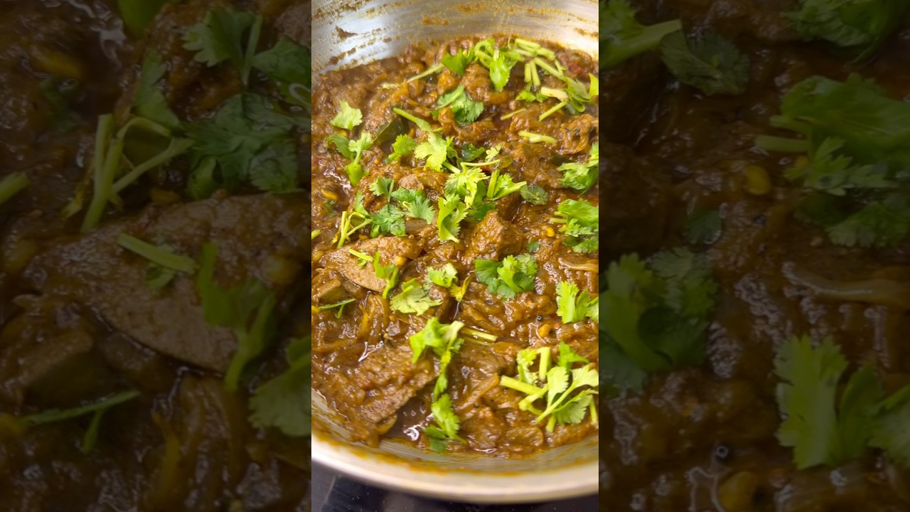 😋Spicy Mutton liver masala recipe | Lunch Mini vlog @sheerusdining
