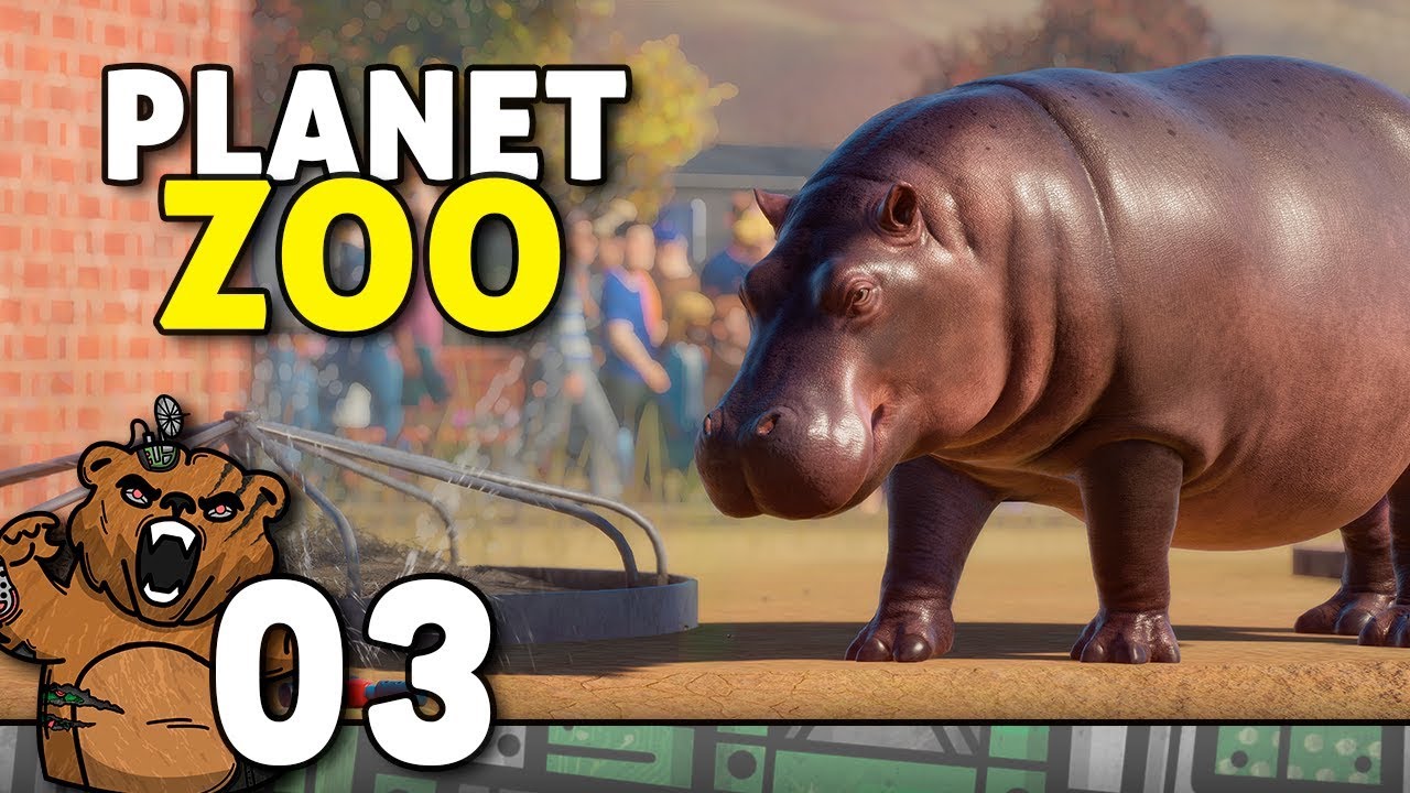O animal mais perigoso pros humanos!? | Planet Zoo #03 - Gameplay PT-BR