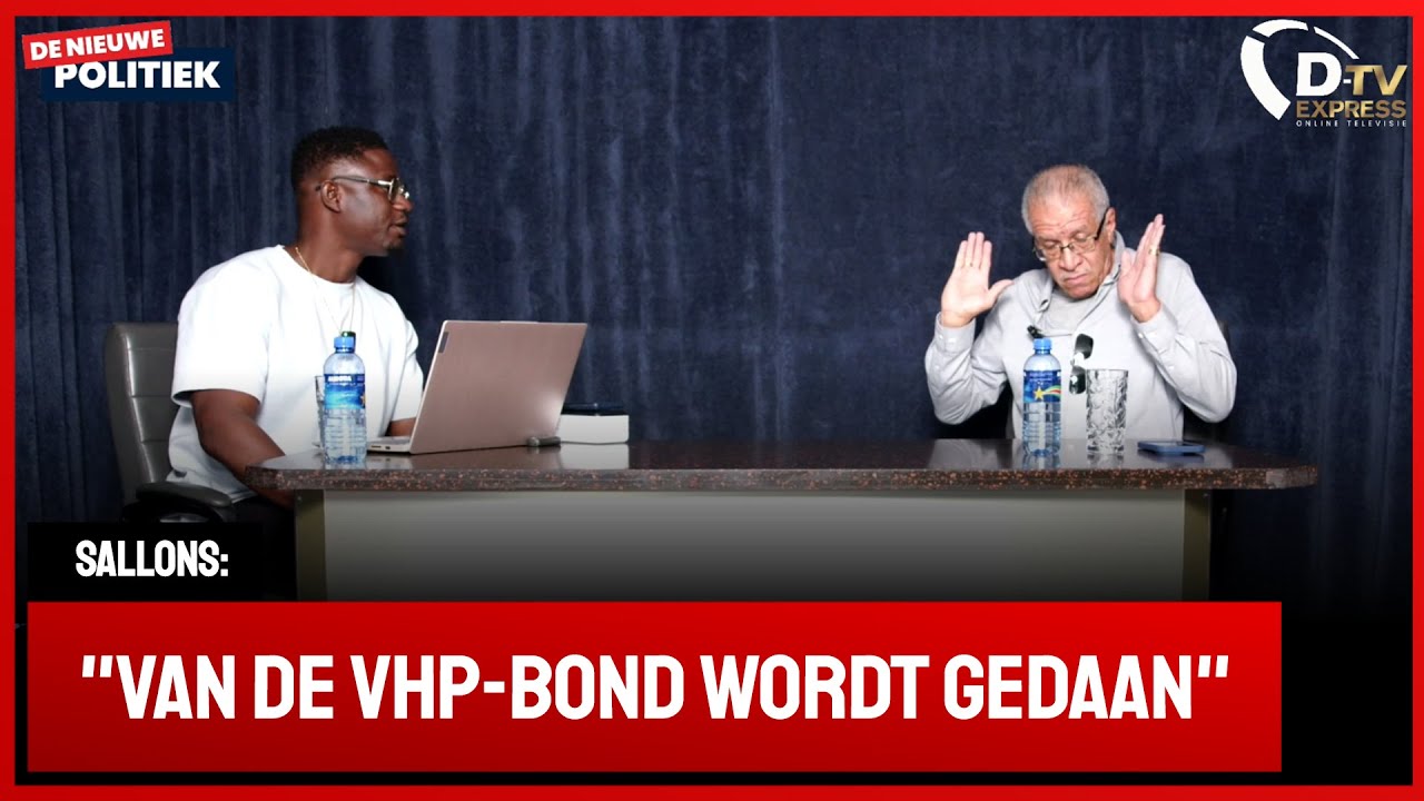 🚀 De Nieuwe Politiek Live • Vakbondsman Sallons boos op nalatigheid Rechter (Suriname)