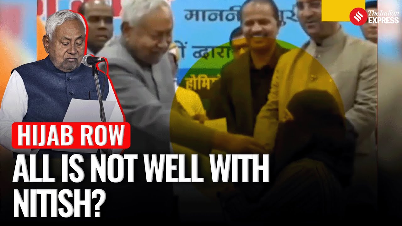 Viral Moment: Bihar CM Nitish Kumar Hijab Incident Sparks Row | Nitish Kumar Hijab Controversy