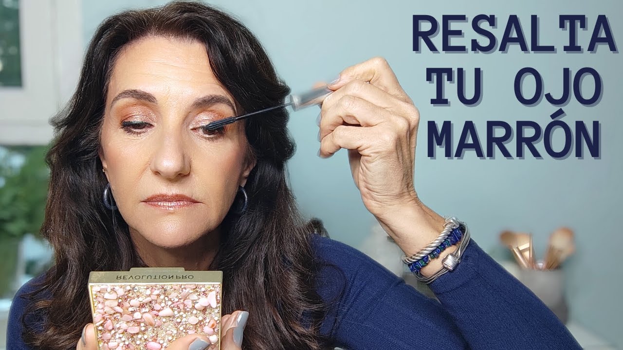 🎄Paso a Paso para Párparo Caido // maquillaje NAVIDAD // RESALTA el tono CAFÉ de tu ojo