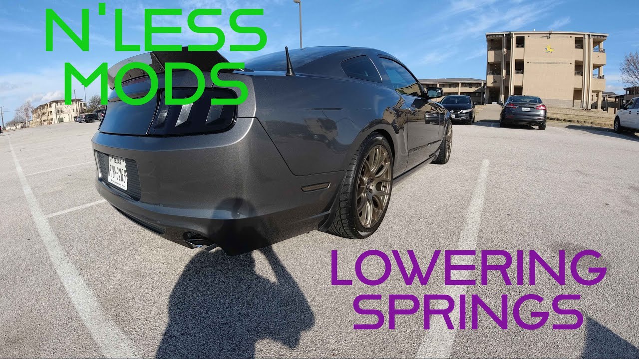 2014 Mustang Lowering Springs Install