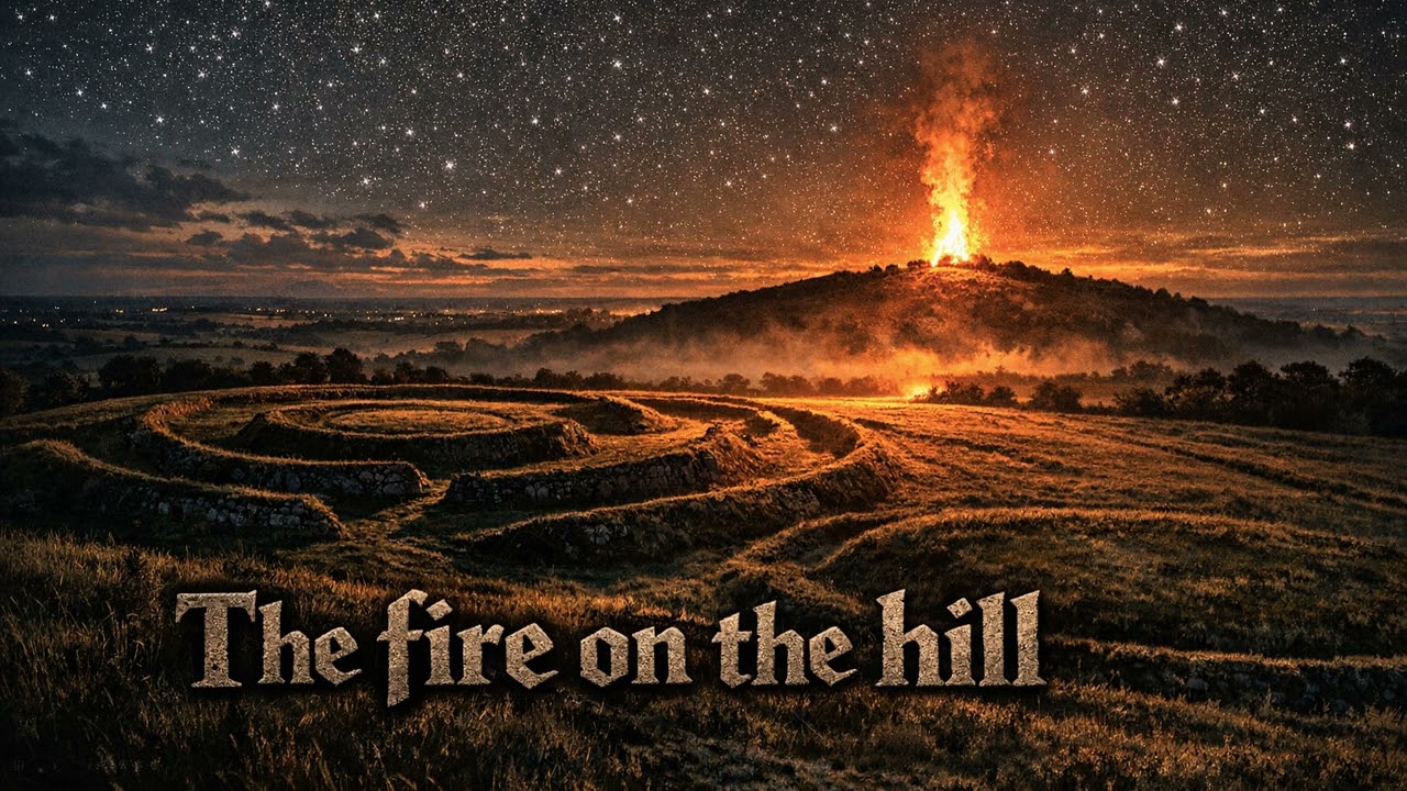 The Fire on the Hill St. Patrick at Tara (HEMS 144Hz Spiritual Strength) Uilleann Uipes Blues Guitar