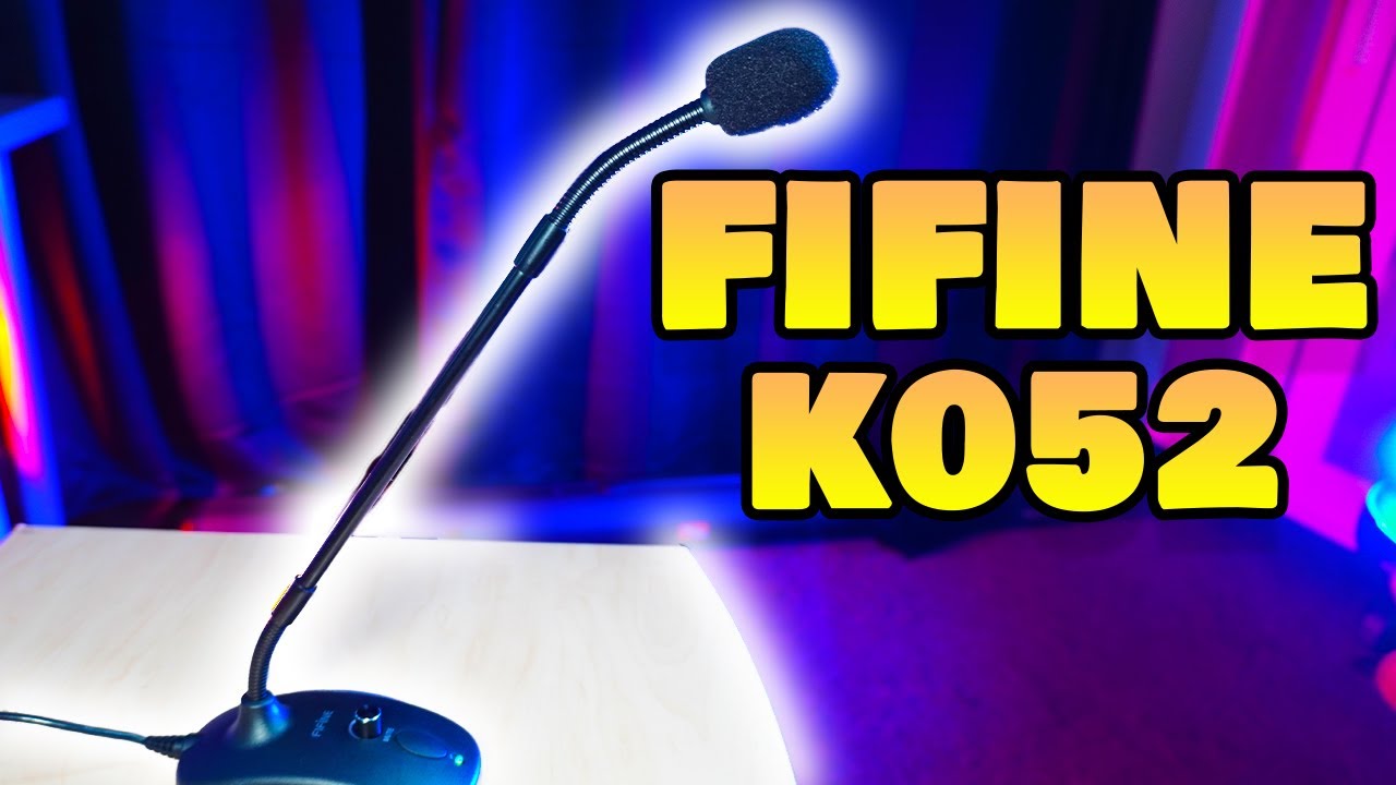 FiFine K052 Microphone Review | Amazing For The Price