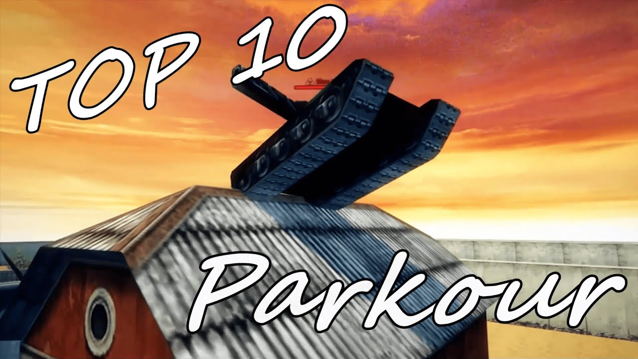TOP 10 BEST PARKOUR TANKI ONLINE