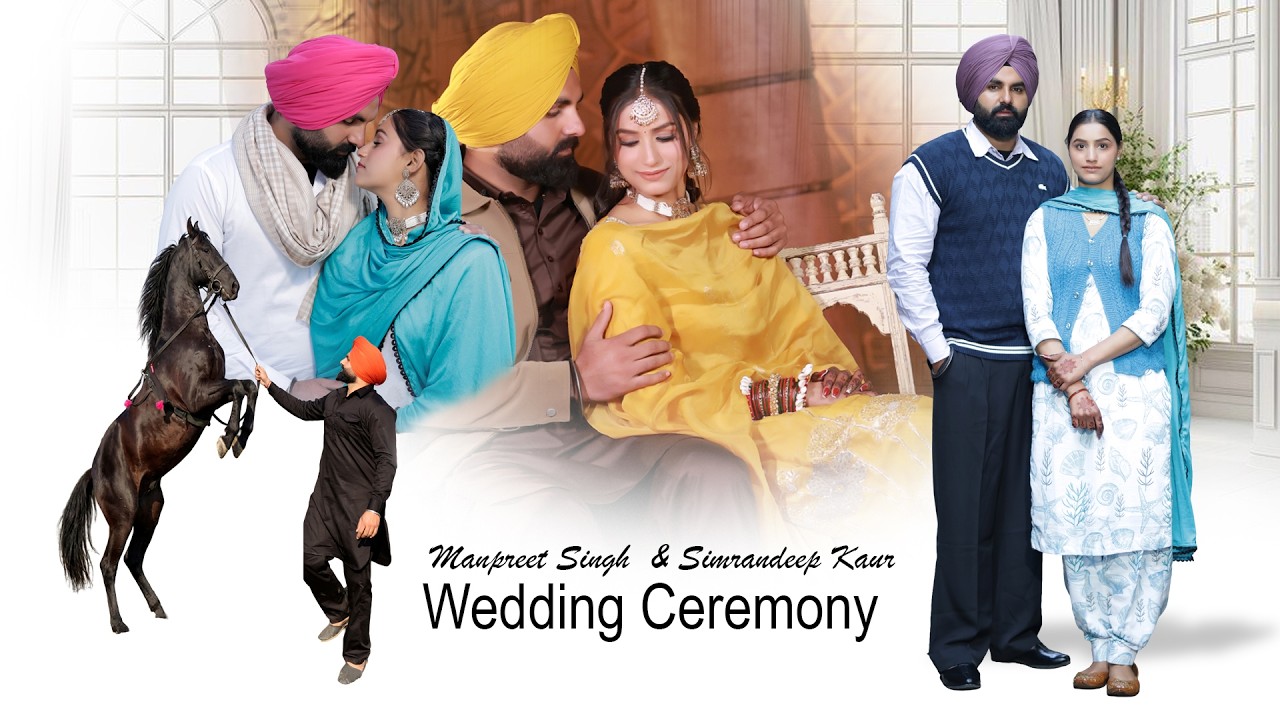 Manpreet Singh  | Wedding Ceremony Live | Lovely Photography Jalandhar Cantt And Canada 9872498175