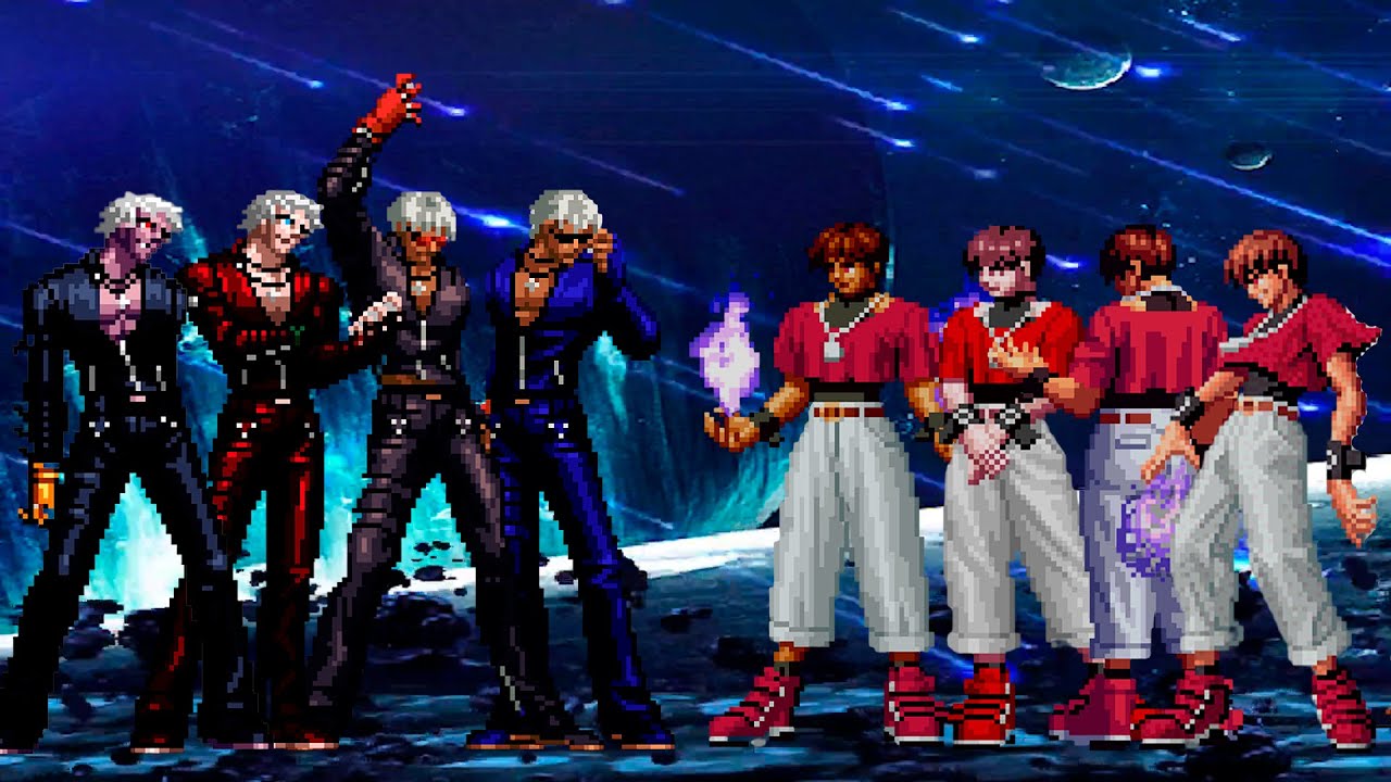 [KOF Mugen] K' Team vs Chris Team