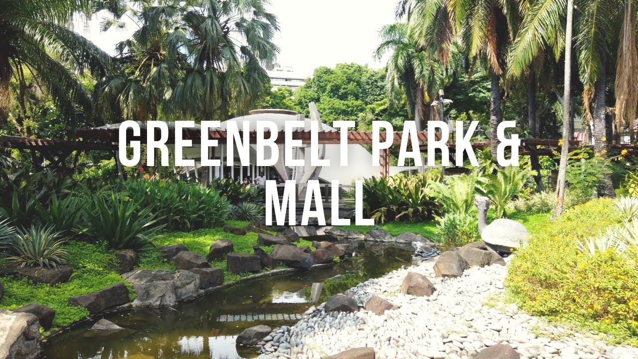 [4K] Greenbelt Park and Mall Walking Tour, Makati | Philippines August 2020